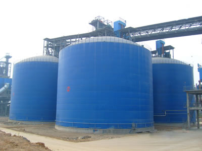 华蓥水泥钢板库改造