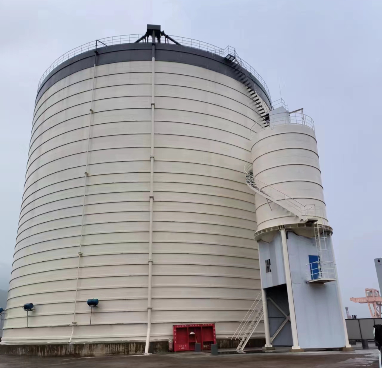 华蓥10万吨水泥钢板库