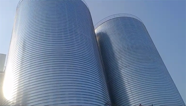 华蓥2座混凝土高架卷板仓