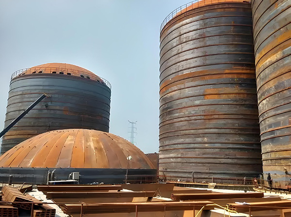 华蓥焦粉钢板仓